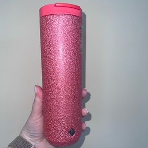Starbucks Sparkle Pink Vacuum Insulated Tumbler 16oz